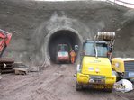 Tunnelvortrieb bei 15m Tiefe