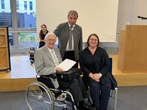 Karlheinz Arnau (Sindelfingen), Konrad Epple (MdL), Sigrun von Strauch (Regierungsvizepräsidentin)