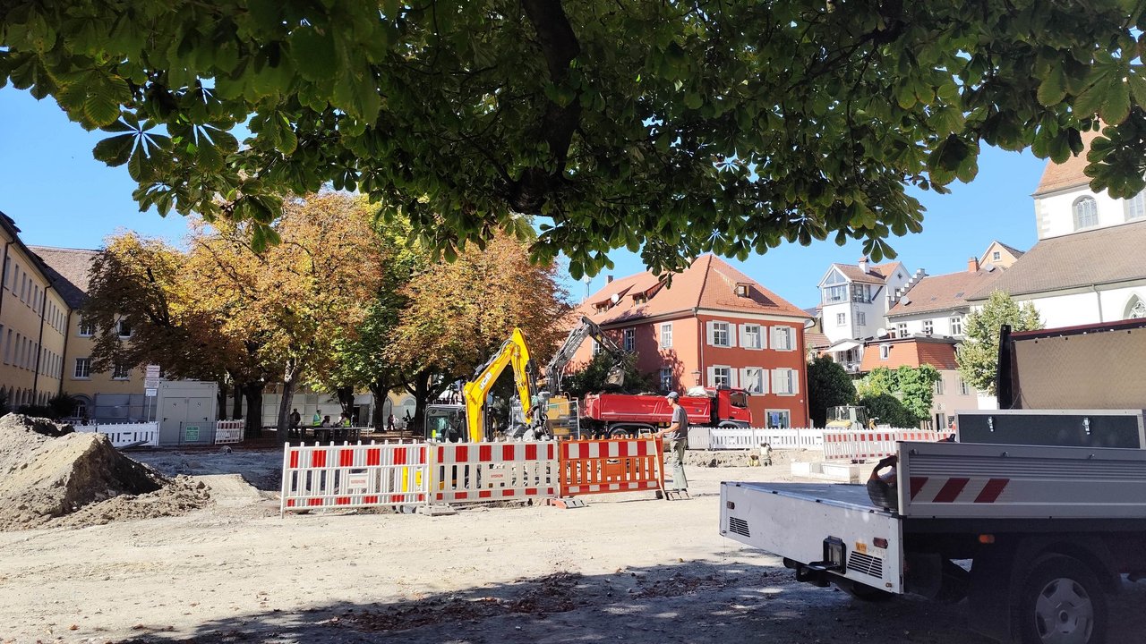 Archäologische Ausgrabungen am Sankt-Stephans-Platz in Konstanz