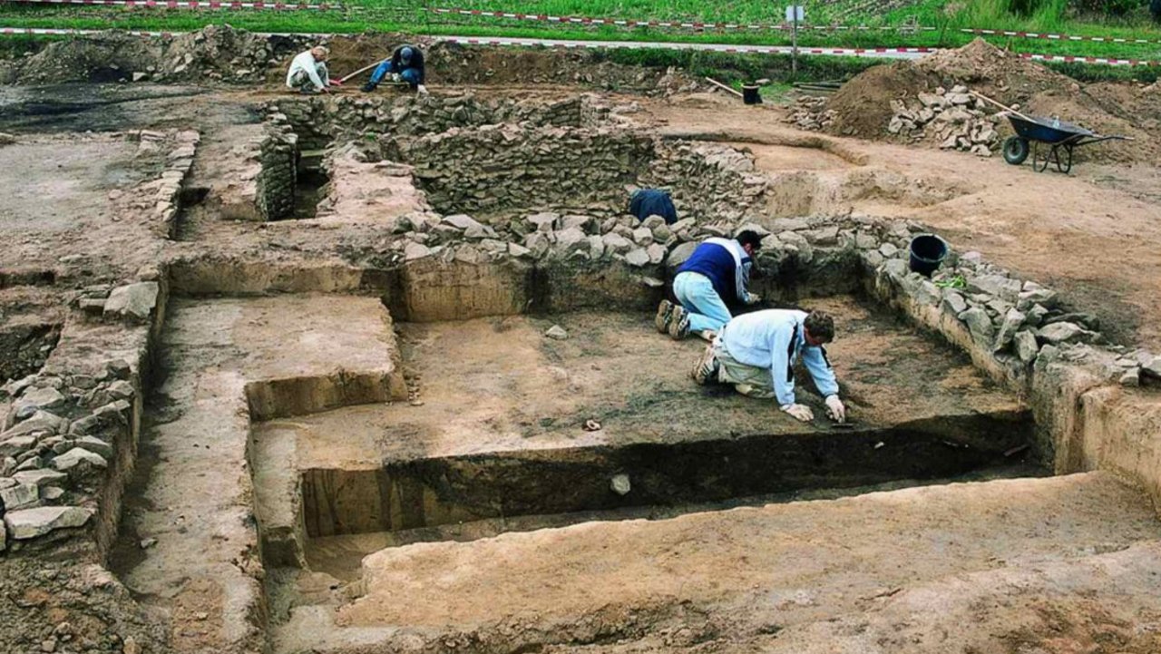 Bild zeigt Römischer Vicus in Güglingen im Zabergäu (Kreis Heilbronn)