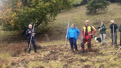 Landschaftspflegeeinsatz im Naturschutzgebiet "Oberer Berg" am 9. Oktober 2025 Landschaftspflegeeinsatz im Naturschutzgebiet "Oberer Berg" am 9. Oktober 2025