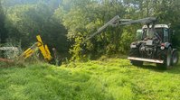 Forstspezialschlepper im Einsatz