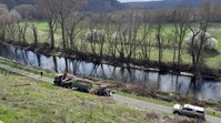 Gehölzpflege an der Enz bei Besigheim