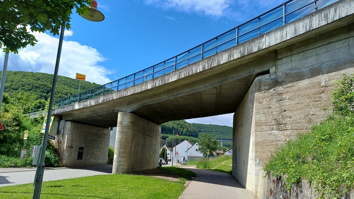 B466 Brücke über Gemeindestraße Mühlhausen, Bauwerksübersicht