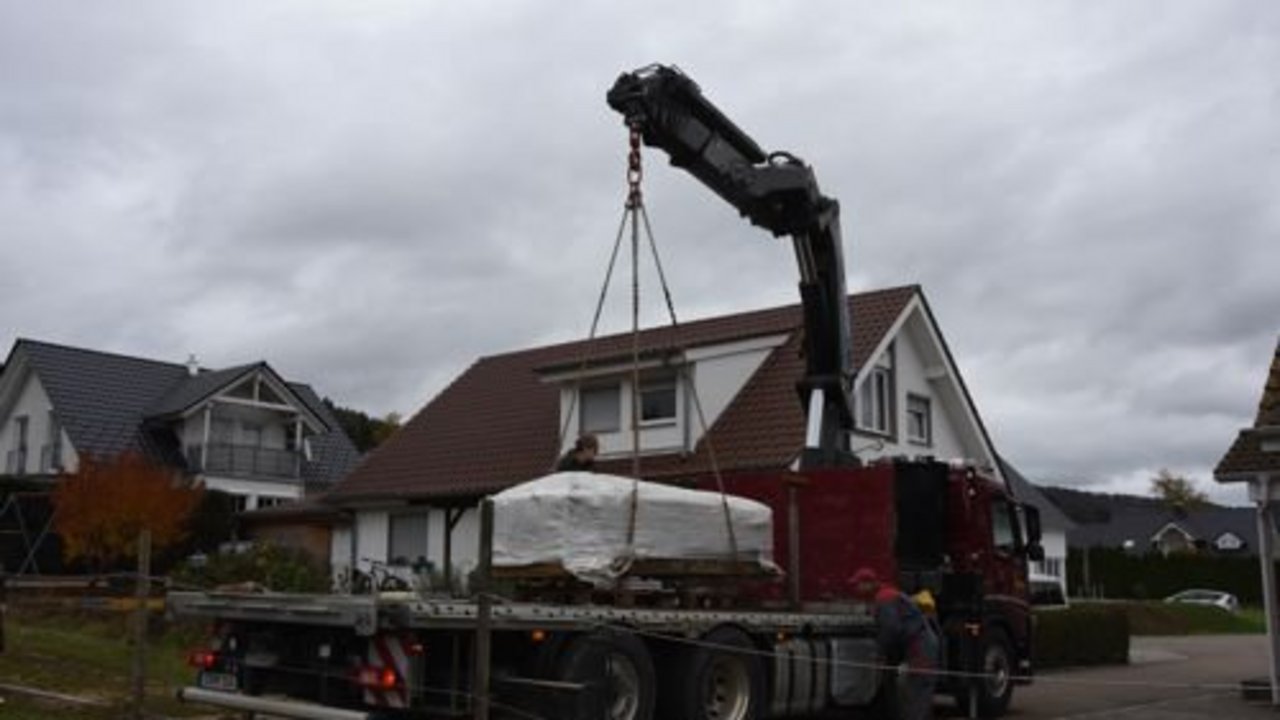 Aufladen des Blockes