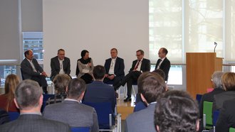 Diskussionsrunde zum Weg zur Klimaneutralität