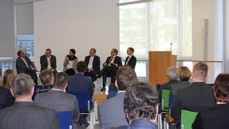 Diskussionsrunde zum Weg zur Klimaneutralität