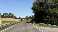 L1090 Brücke über den Bernbach (Bretzfeld/ Hahnenbusch) - Straße oben