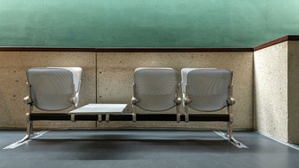 Bild zeigt Innenansicht vom Landgericht Mannheim