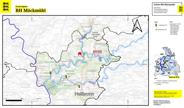 Karte des Betriebshofs Möckmühl