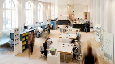 Bild zeigt das Patent- und Markenzentrum Stuttgart