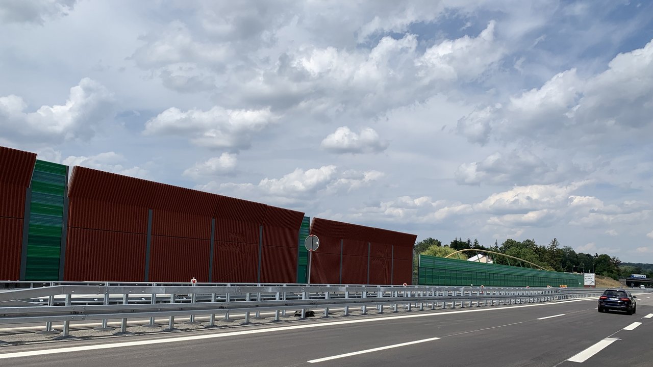Die fertige Gumpenbachbrücke