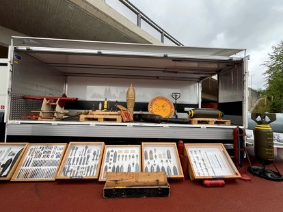 Ausstellung des Kampfmittelbeseitigungsdienstes (KMBD)