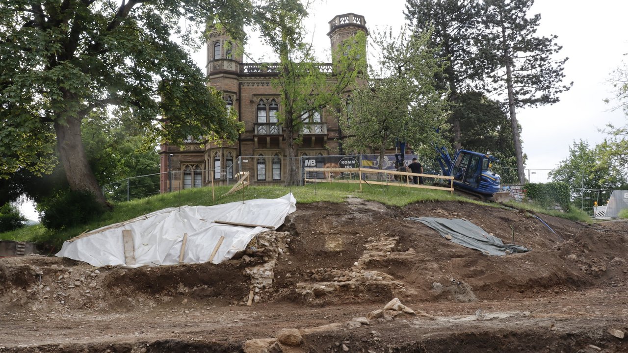 Impressionen der Grabung