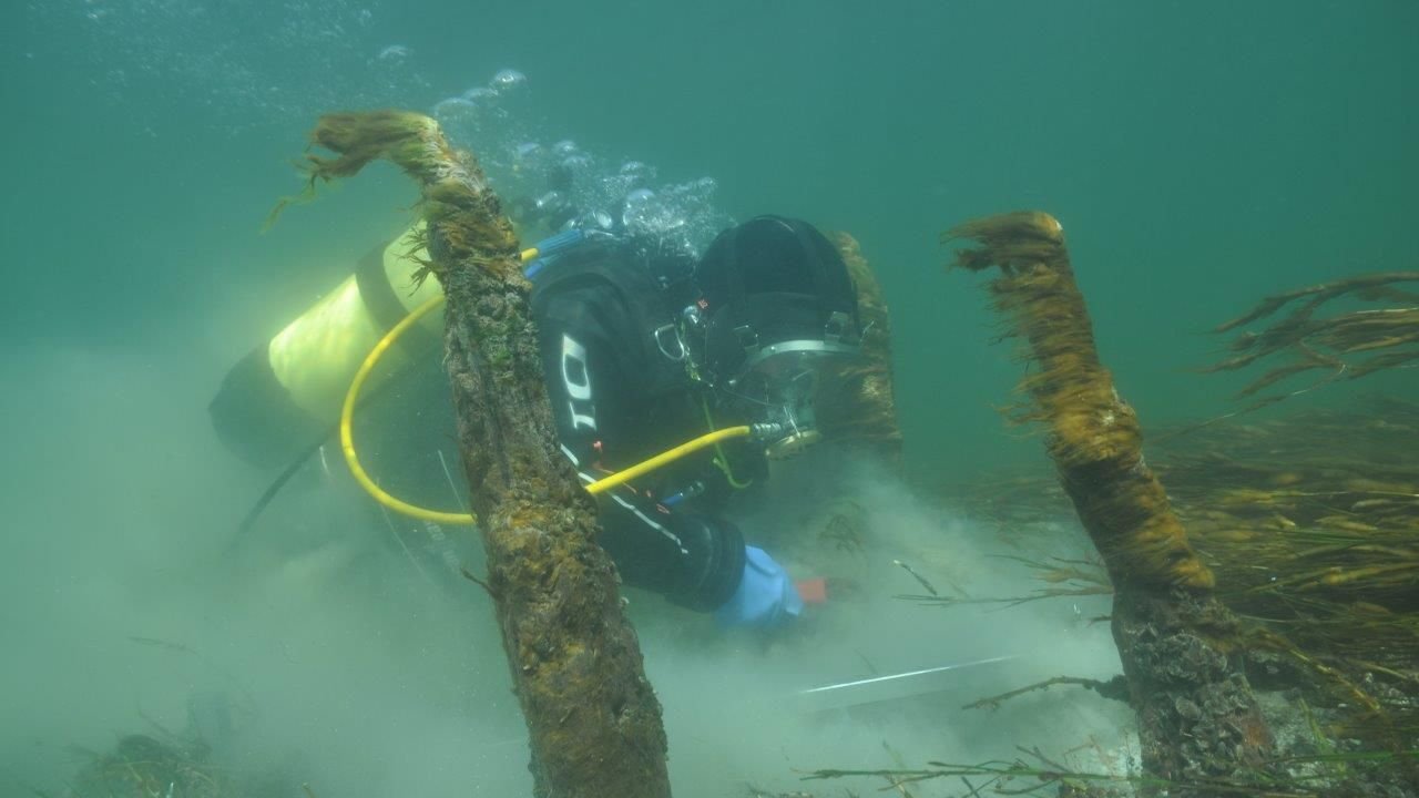 Arbeiten unter Wasser