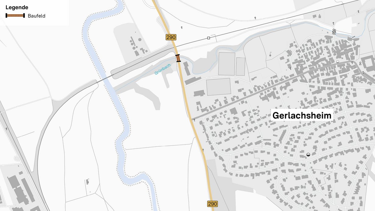 Bild zeigt Planansicht der Baumaßnahme