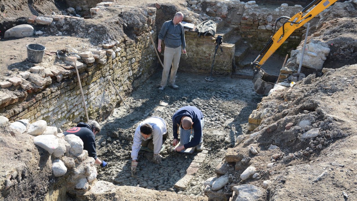 Bild zeigt Ausgrabungsstätte