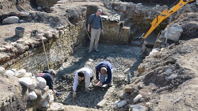 Bild zeigt Ausgrabungsstätte