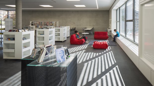 Foto zeigt die Mediathek Renningen