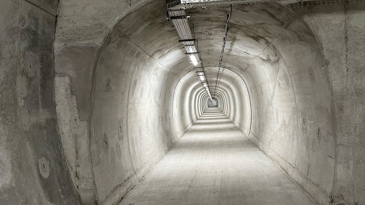 Neuer Rettungsstollen