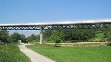 Bild zeigt Talbrücke Korntal-Münchingen Bild zeigt Talbrücke Korntal-Münchingen
