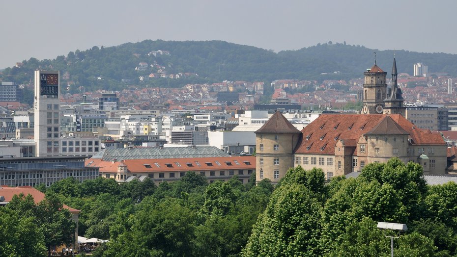 Stuttgarter Rathaus und Schloss Stuttgarter Rathaus und Schloss