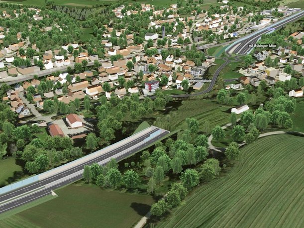 B29 Böbingen Variante Tunnel SW