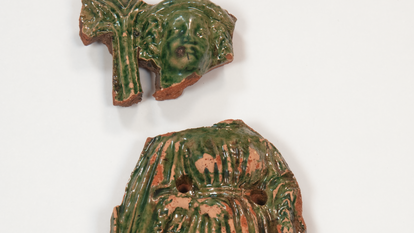 Kachelfragment aus dem 15. Jahrhundert