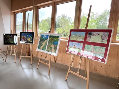 Ausstellung von Schülerinnen und Schülern