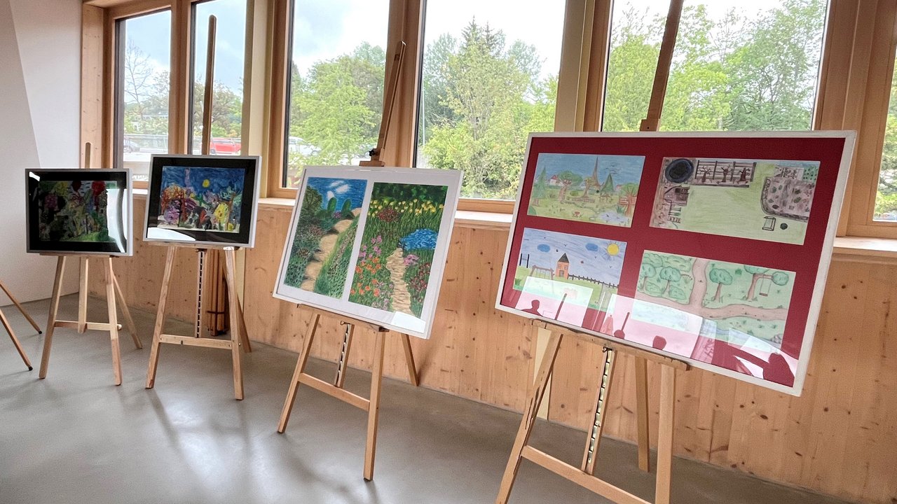 Ausstellung von Schülerinnen und Schülern