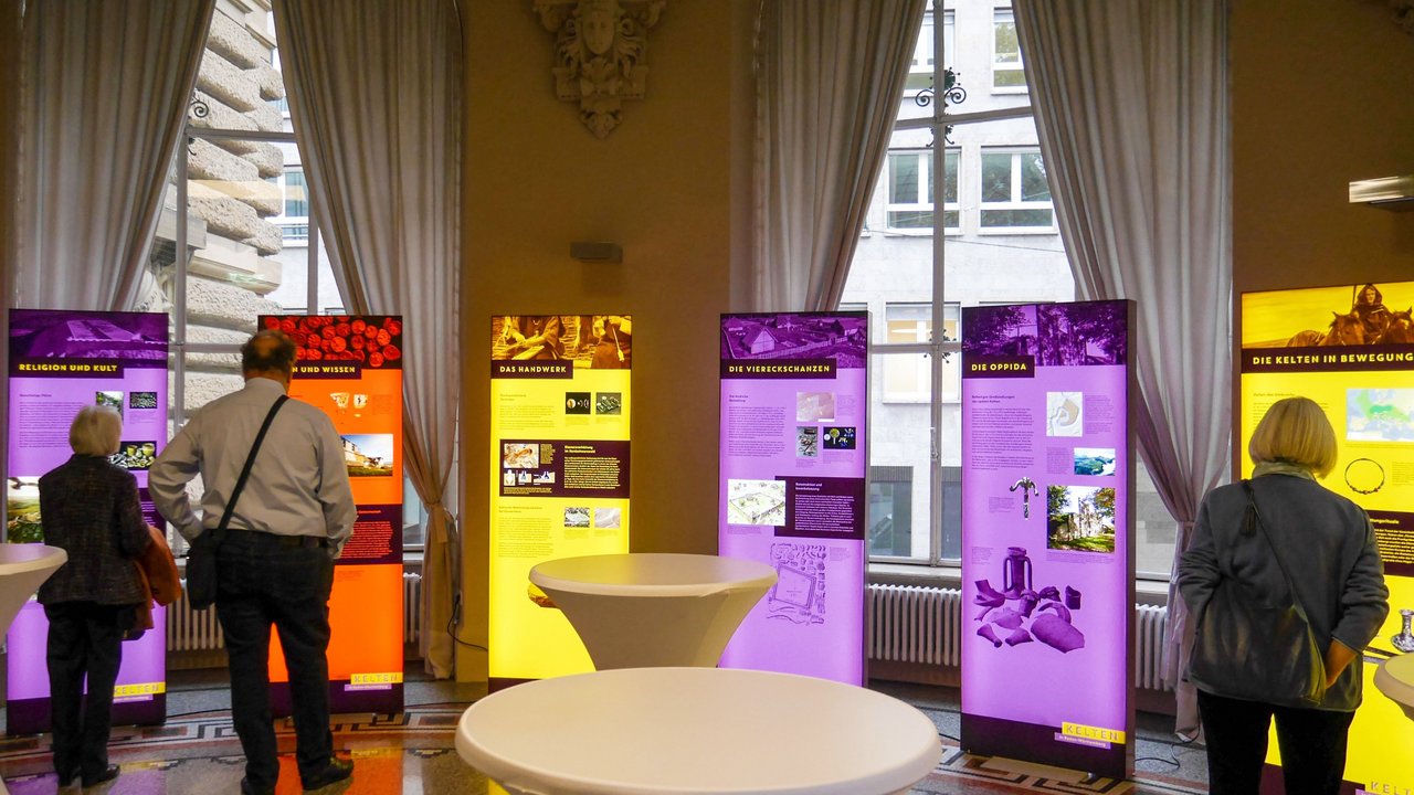 Impression der Ausstellung im Haus der Wirtschaft Stuttgart