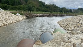 Einweihung der neuen Jagstschleifen in Ellwangen mit Regierungspräsidentin Susanne Bay