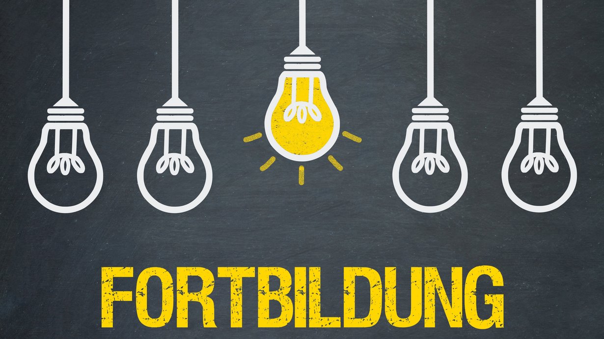 Bild zeigt 5 gezeichnete Glühbirnen