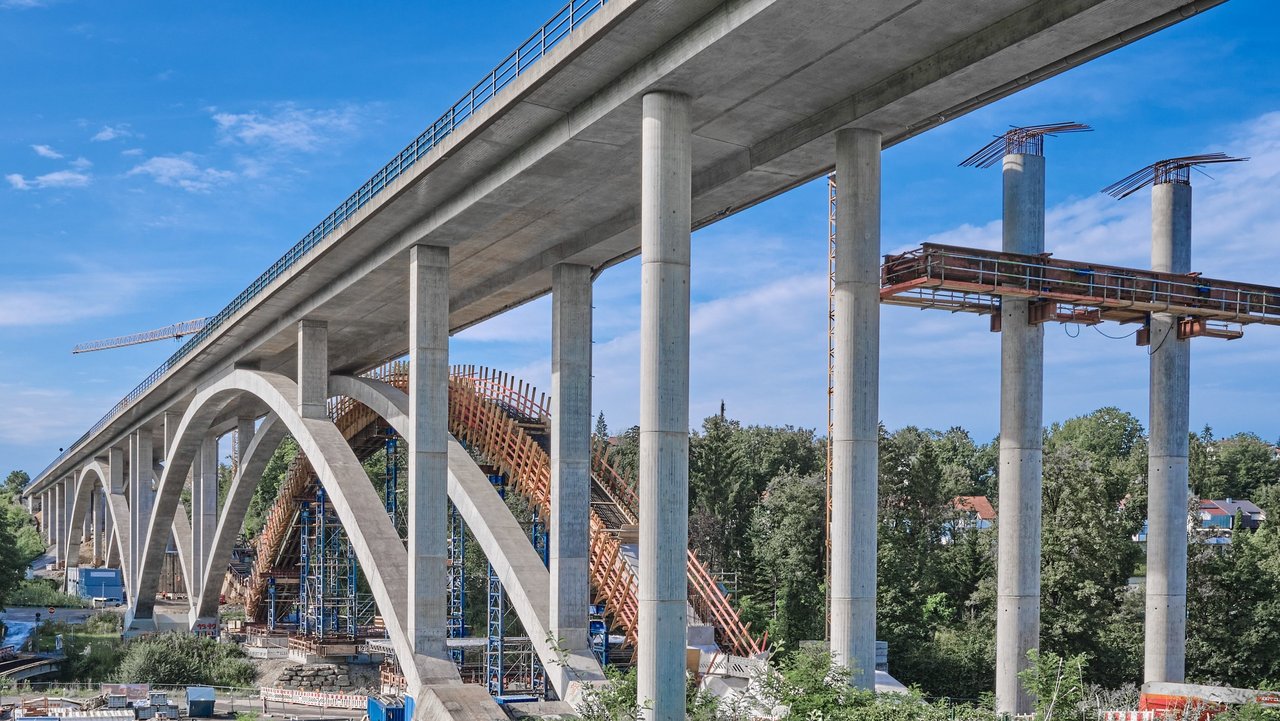 B 14 Murrtalviadukt Backnang