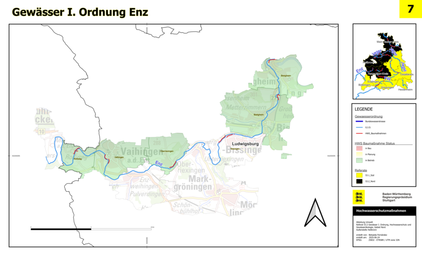 Lageplan Enz Lageplan