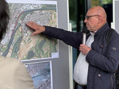 Einweihung Hochwasserschutzmaßnahme Neckartailfingen
