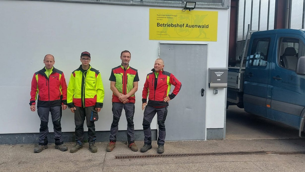 Team des Betriebshofes Auenwald Team des Betriebshofes Auenwald