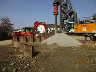 Herstellung Spuindwand