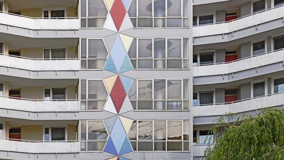Denkmalgeschütztes Wohnhochhaus Romeo in Stuttgart
