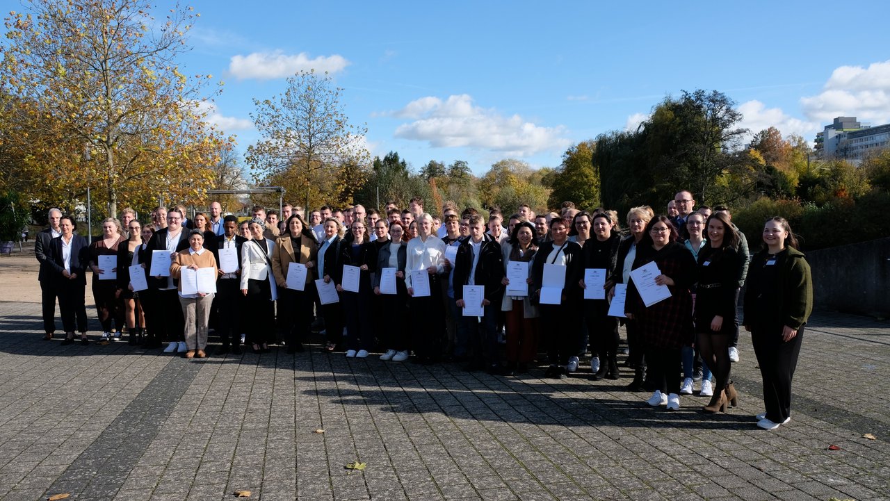 Urkundenübergabe Grüne Berufe