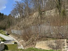 Vorabmaßnahme Steinschlagschutz